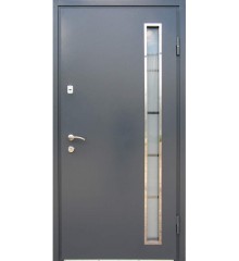 Двери Металл-МДФ стеклопакет Оптима+
