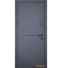Двери ABWEHR Defender RAL7021 black Металлические