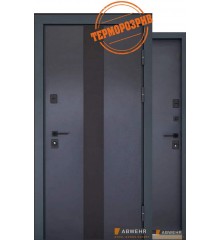Двери ABWEHR LP-3 Антрацит Металлические