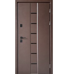 Двери Ника Браун Стандарт+ Улица Металлические