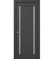 Двери ML-62с Темно-серый Покрыты Экошпоном