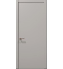 Двери PLATO-01с Светло-серый Покрыты Экошпоном
