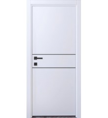 Двері Чернівці+alum black Ral 9003 Міжкімнатні двері