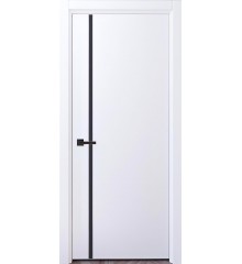 Двері Суми+alum black Ral 9003 Міжкімнатні двері