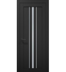 Двери TL-03 Черный матовый покрыты ПВХ