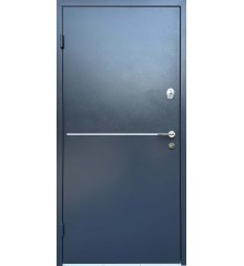 Двери Блейд металл/МДФ RAL7024 Оптима+ «Redfort» (Украина)