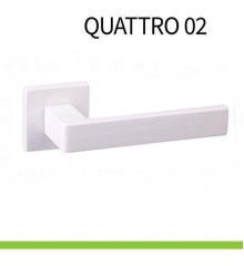 DND QUATTRO 02 Белый Дверные ручки DND by Martinelli (Италия)