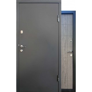 Двері Метал/МДФ Горизонталь Стандарт «Qdoors» (Україна) 