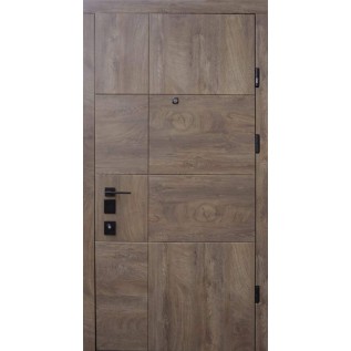 Двери Terra S спил дерева коньячний «СТРАЖ» (Украина) 