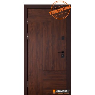 Двери ABWEHR LP-1 Дуб темный «ABWEHR» (АБВЕР) Украина 