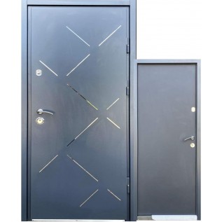 Двери Метал-МДФ Премиум Люкс «Redfort» (Украина) 