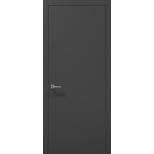 Двери PLATO-01с Темно-серый «Папа Карло» (Украина) 