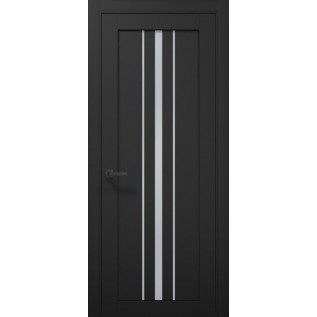 Двери T-03 Черный матовый «Папа Карло» (Украина) 
