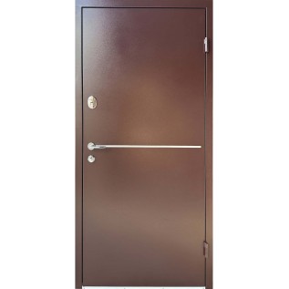 Двери Блейд металл/МДФ RAL8017 «Redfort» (Украина) 